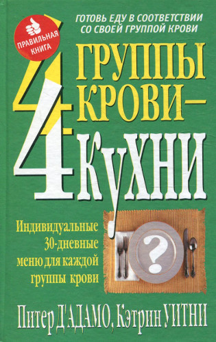 4 группы крови – 4 кухни