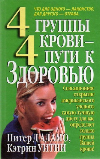 4 группы крови – 4 пути к здоровью