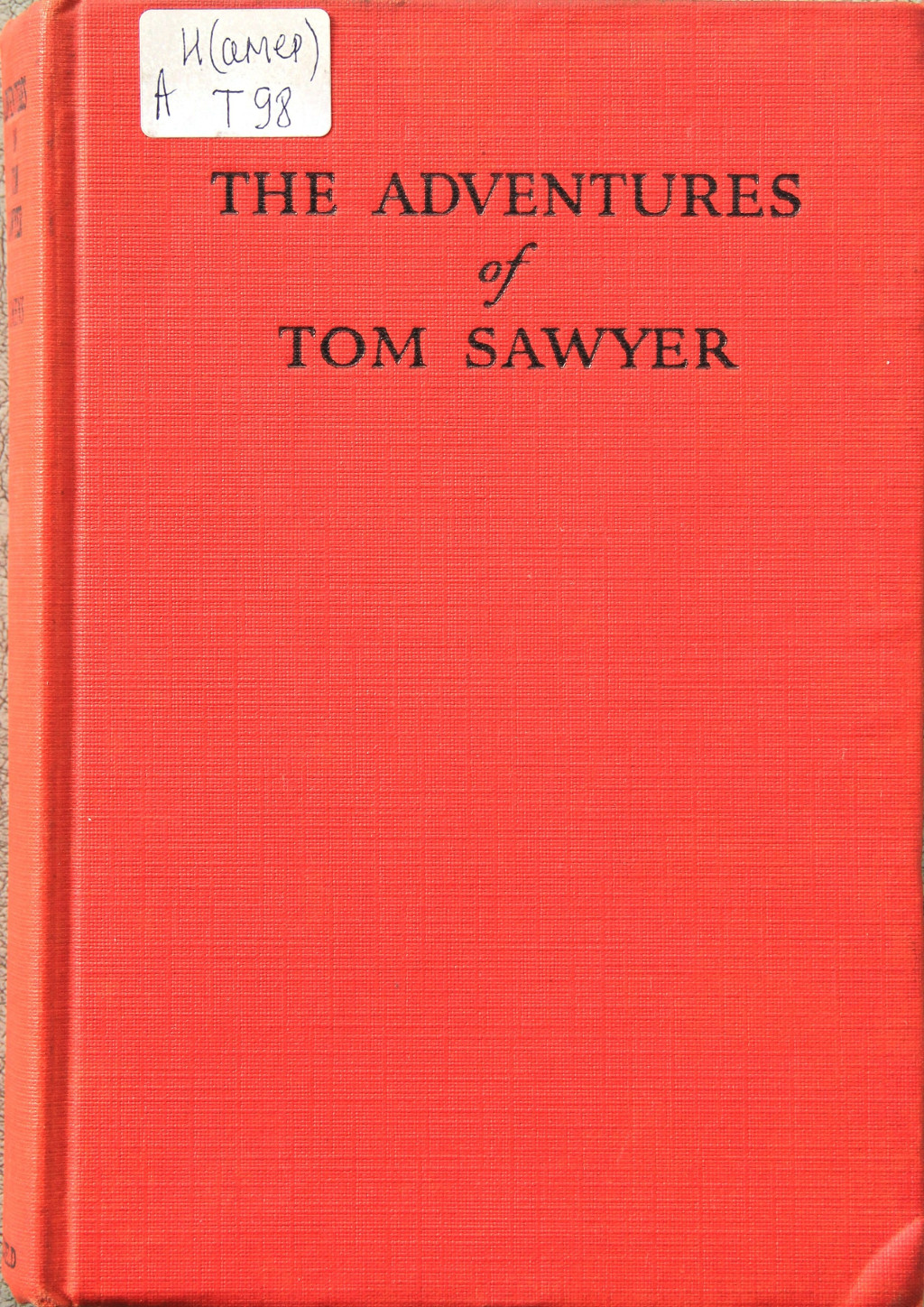 The adventures of Tom Sawyer